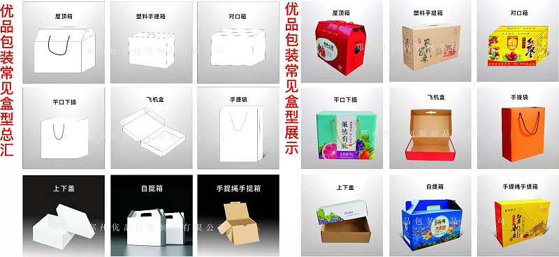 包装纸盒定制盒型设计